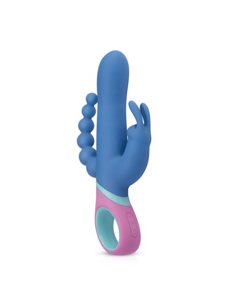 Вібратор-кролик з ротацією и анальним стимулятором PMV20 Vice - Double Vibrator
