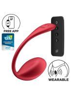 Смарт-віброяйце Satisfyer Shiny Petal Connect App, керування зі смартфона, пульт ДК