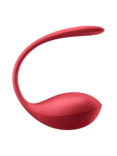 Смарт-віброяйце Satisfyer Shiny Petal Connect App, керування зі смартфона, пульт ДК