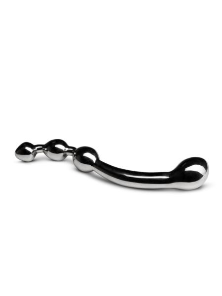 Анально-вагінальний стимулятор Sinner Gear Unbendable – Multi-Stim Pleasure Wand Metal Anal Dildo
