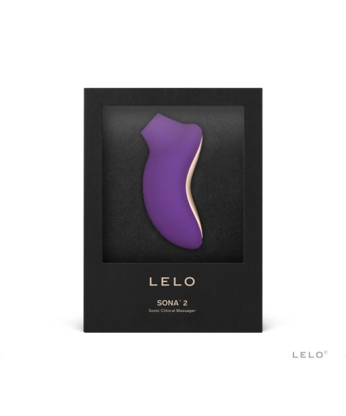 Звуковий стимулятор клітора LELO SONA 2 Purple, 12 режимів