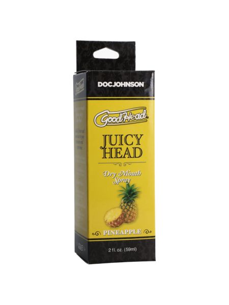Зволожувальний спрей оральний Doc Johnson GoodHead – Juicy Head Dry Mouth Spray – Pineapple 59мл