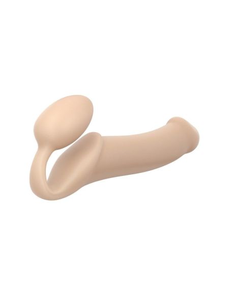 Безремінний страпон Strap-On-Me Flesh XL, повністю регульований, діаметр 4,5 см