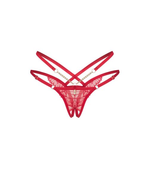 Трусики Obsessive Matildea crotchless thong S/M