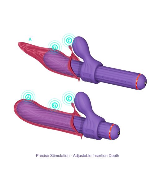 Вібратор Otouch Magic Stick S1 Plus - Purple