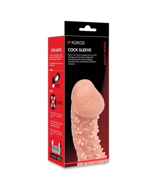 Насадка на член Kokos Cock Sleeve CS 009 S