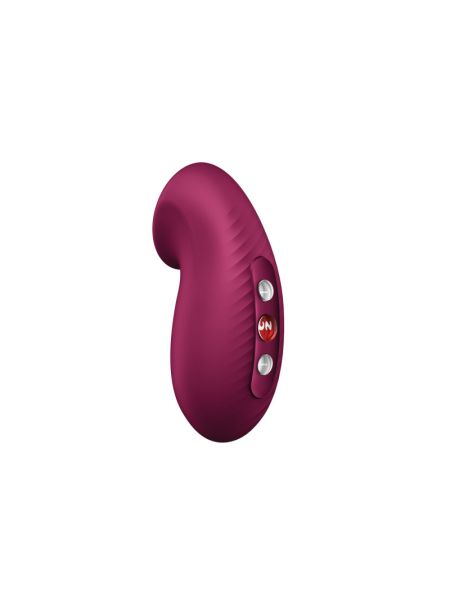 Вакуумний стимулятор Fun Factory Desire Wine Red, 11 режимів роботи, перезаряджуваний