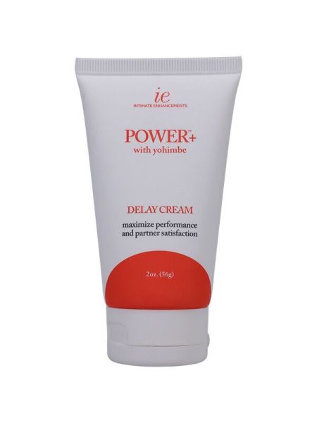Потужний крем-пролонгатор Doc Johnson Power+with Yohimbe Delay Cream, екстракт Йохимбе, 56 г
