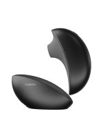 Вакуумний кліторальний смарт-стимулятор Svakom Pulse Galaxie Midnight Black, проєктор зоряного неба