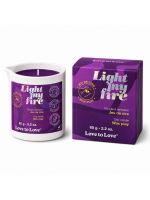 БДСМ-свічка низькотемпературна Love To Love LIGHT MY FIRE - WAX PLAY 65 г