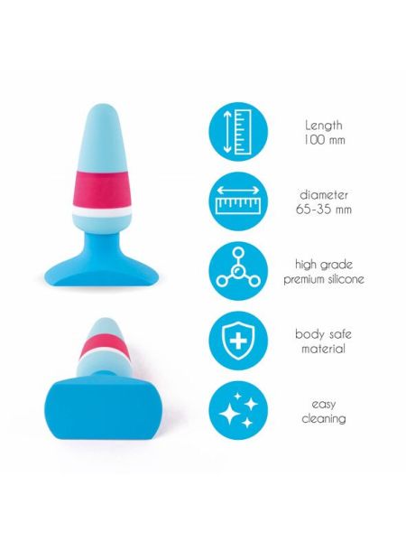 Анальна пробка FeelzToys - Plugz Butt Plug Colors Nr. 1