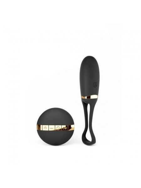 Виброяйце Dorcel Secret Delight Gold з пультом ДК, з турборежимом і голосовим керуванням