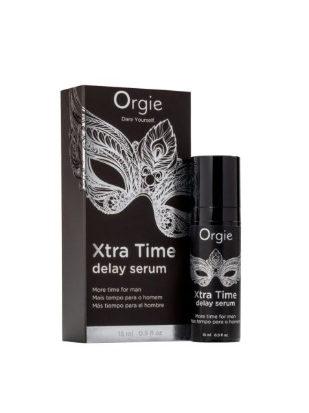 Сироватка-пролонгатор Orgie Xtra Time Delay Serum, 15 мл, без анестетиків, на силіконовій основі