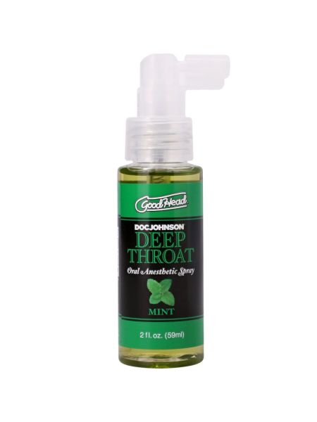 Спрей для мінету Doc Johnson GoodHead DeepThroat Spray - Mystical Mint 59 мл для глибокого мінету