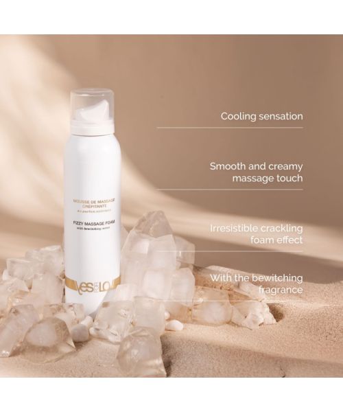 Масажна піна YESforLOV FIZZY MASSAGE FOAM with bewitching scent 150 мл