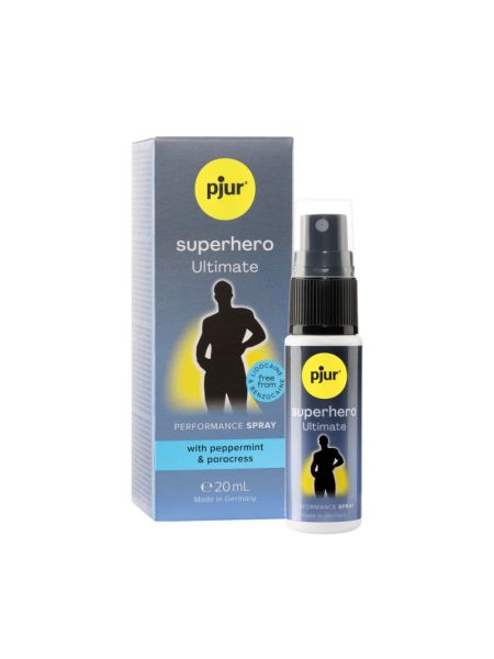 Спрей-пролонгатор pjur Superhero Ultimate Spray 20 мл, дуже потужний, природні активні компоненти