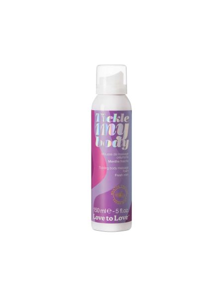 Масажна піна Love To Love TICKLE MY BODY Fresh Mint (150 мл) зволожувальна