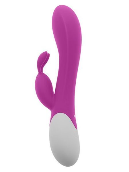 Вібратор-кролик S Pleasures Premium Corabi Rabbit, рожевий, вушка для клітора, 16 режимів, нагрів