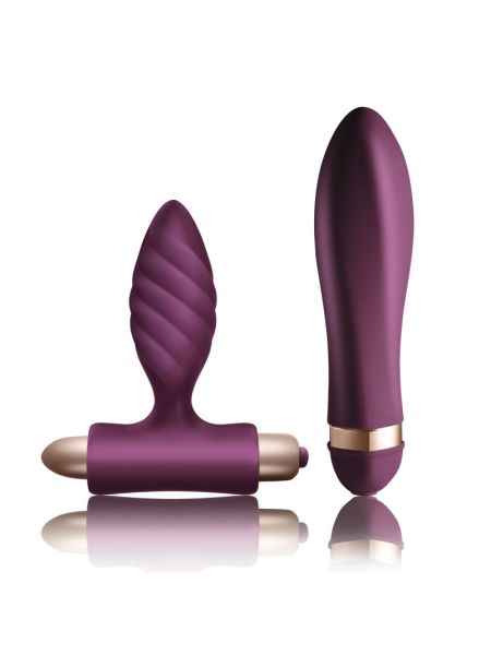 Набір для пар Climaximum Desire анальна пробка + вібратор, 10 режимів, на батарейках