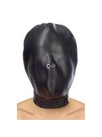 Капюшон для БДСМ Fetish Tentation Closed BDSM hood in leatherette