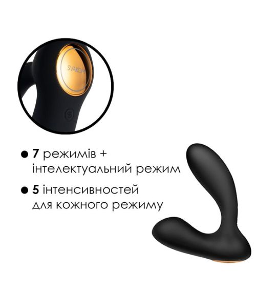 Інтерактивний масажер простати та вібратор точки G Svakom Vick Neo