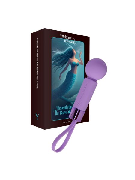 Мінівібромасажер FairyGasm Pearlstasy violet