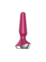Анальна смарт-вібропробка Satisfyer Plug-ilicious 2 Berry
