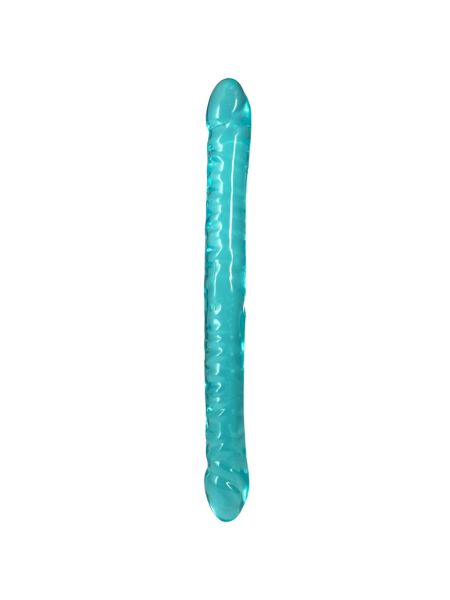 Фалоімітатор двосторонній Doc Johnson Crystal Jellies Double Dong