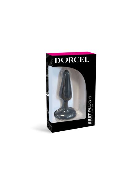 Анальна пробка Dorcel Best Plug S м'який soft-touch силікон, макс. діаметр 3,1см