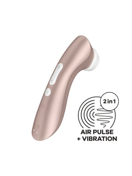 Вакуумний кліторальний стимулятор Satisfyer Pro 2+ Vibration з вібрацією