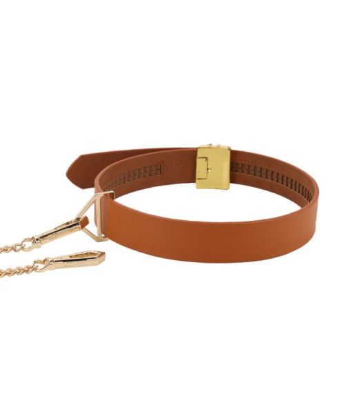 БДСМ-набір LOCKINK Bondage & Restraint Set, коричневий, натуральна шкіра, фіксатори, маска, кляп