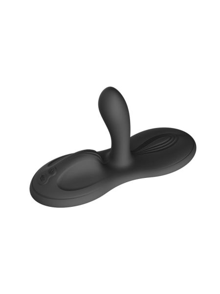 Sit-on-top смарт-вібратор Zalo – Flora Smart Vibrating Pad Obsidian Black, 9 моторів
