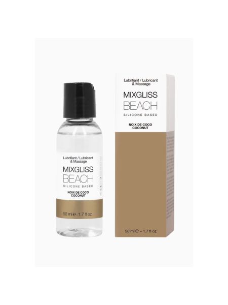 Лубрикант на силіконовій основі MixGliss BEACH - NOIX DE COCO (50 мл) з ароматом кокоса