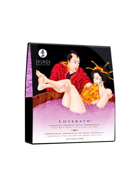 Гель для ванни Shunga LOVEBATH – Sensual Lotus 575 г, робить воду ароматним желе зі SPA-ефектом Гель для ванни Shunga LOVEBATH – Sensual Lotus 575 г, робить воду ароматним желе зі SPA-ефектом