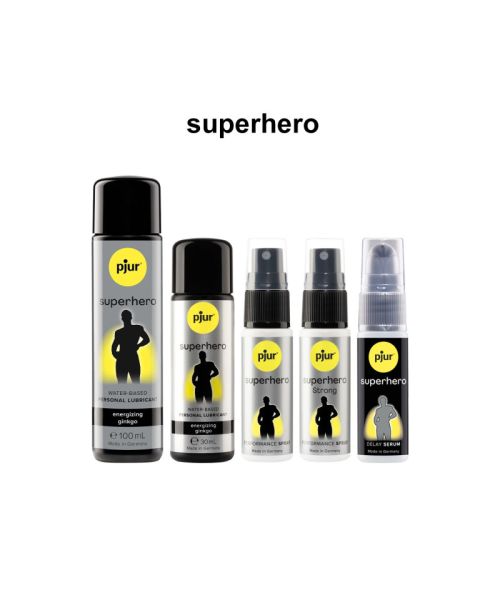 Спрей-пролонгатор pjur Superhero Performance Spray 20 мл, всотується в шкіру, природні компоненти