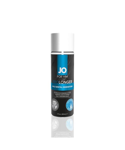 Пролонгувальний спрей JO Prolonger Spray with Benzocaine (60 мл) не містить мінеральних масел