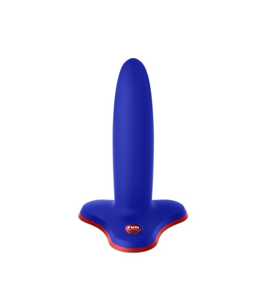 Фалоімітатор Fun Factory LIMBA FLEX S, синій, гнучкий, з ефектом пам’яті, підходить для точки G