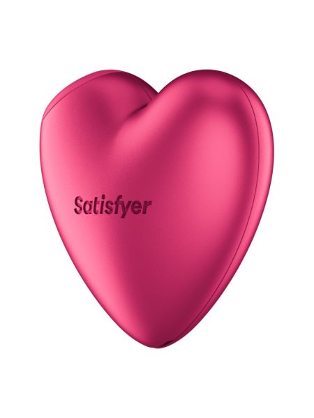Вакуумний стимулятор-серце з вібрацією Satisfyer Cutie Heart Battery Series
