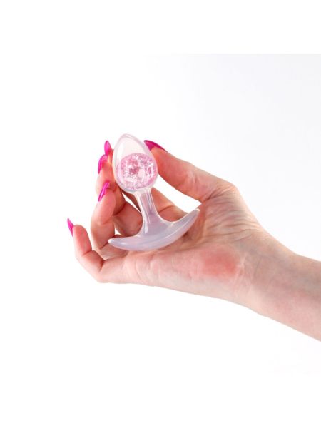 Анальна пробка NS Novelties Cosmic Glams - Small - Pink