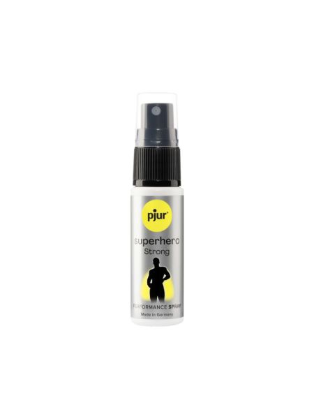 Спрей-пролонгатор pjur Superhero Strong Spray 20 ml, з екстрактом імбиру, без анестетиків
