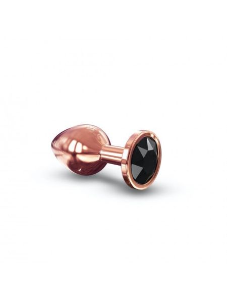 Металева анальна пробка із прикрасою у вигляді кристалу Dorcel - Diamond Plug M
