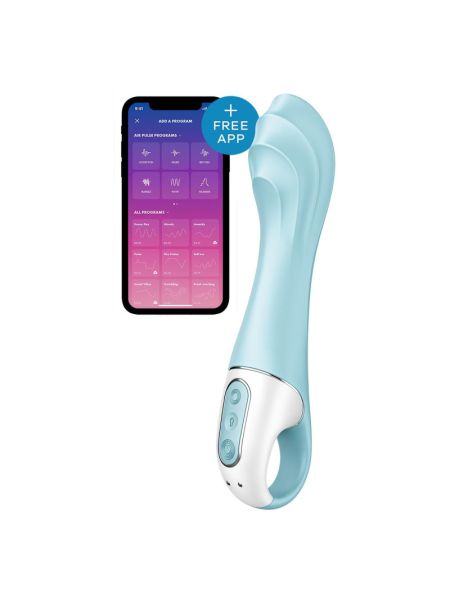 Смарт-вібратор точки G Satisfyer Air Pump Vibrator 5+, надувається
