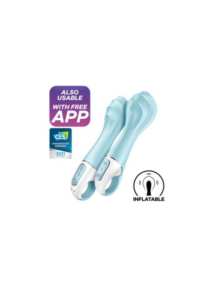 Смарт-вібратор точки G Satisfyer Air Pump Vibrator 5+, надувається