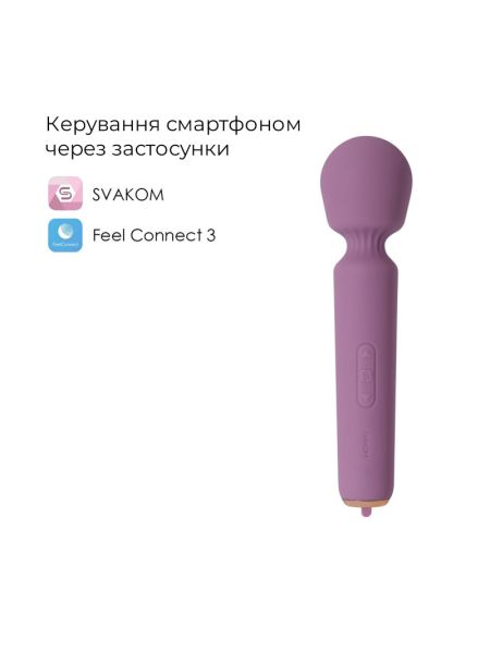 Інтерактивний мінівібромасажер Svakom Mini Emma Neo, 5+1 режим, 10 рівнів інтенсивності