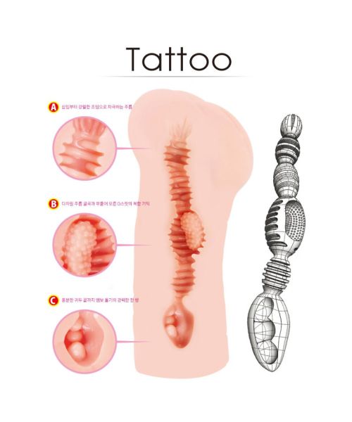 Мастурбатор-вагіна Kokos Tattoo