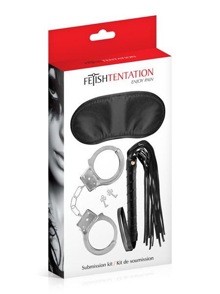 Набір BDSM-аксесуарів Fetish Tentation Submission Kit