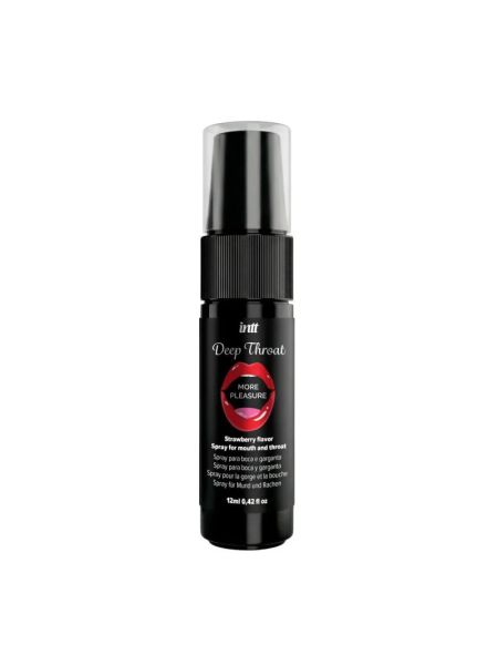 Спрей для глибокого мінету Intt Deep Throat Oral Spray Strawberry (12 мл)