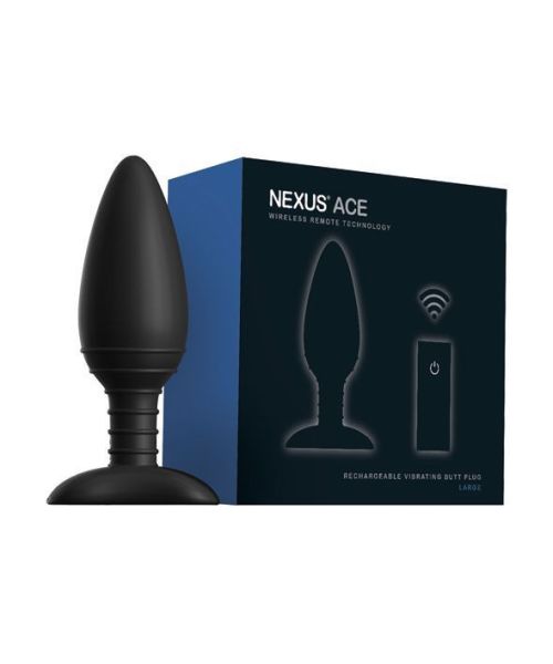 Анальна вібропробка Nexus ACE Large, з пультом ДК, макс. діаметр 5 см