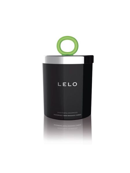 Масажна свічка LELO Massage Candle Snow Pear & Cedarwood, соєвий віск, 36 годин горіння