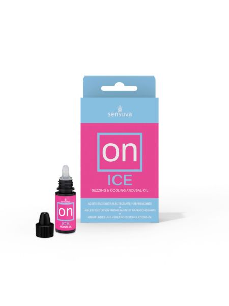 Збуджувальні краплі для клітора Sensuva – ON Arousal Oil for Her Ice (5 мл) охолоджувальні, до 30 хвилин
